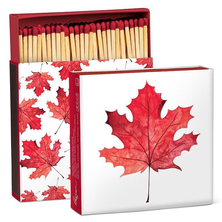 Maple Leaves Square Matches