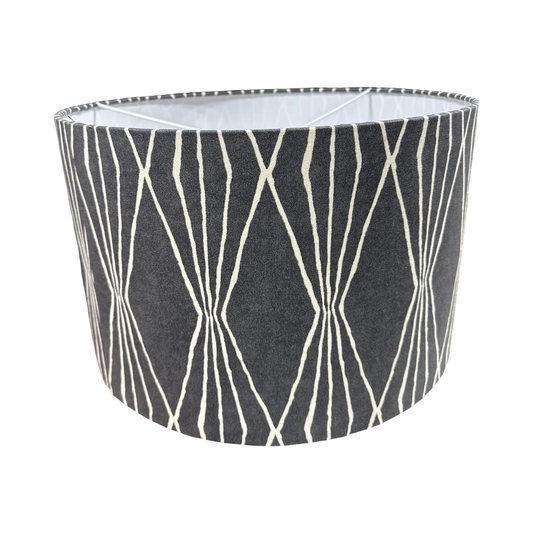 Grafite Cut Lines Lampshade 40x24cm