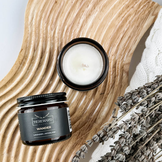 Soy Candle | Wander (Lavender + Woodland) 2oz