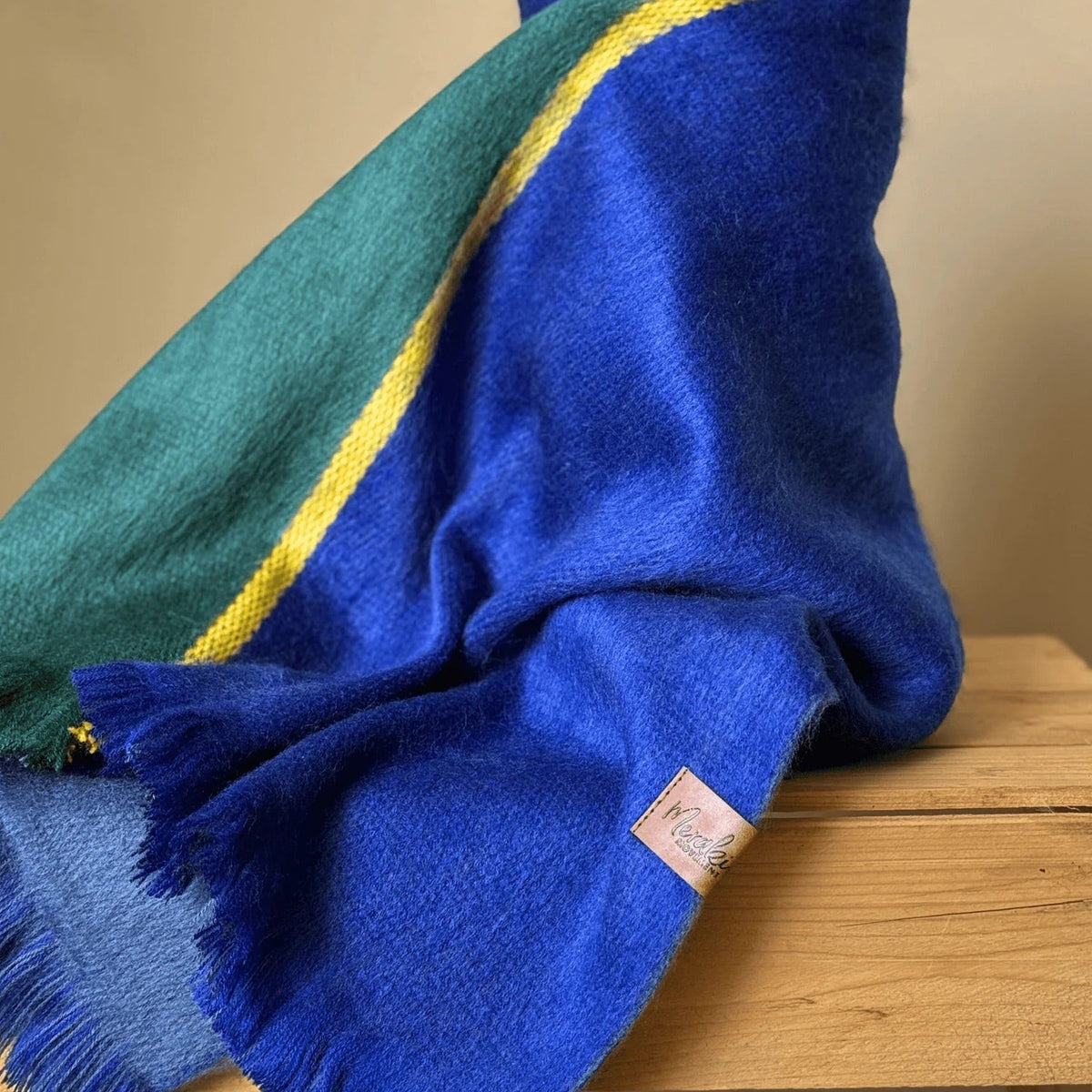 Art Deco Fusion Alpaca Blanket Scarf