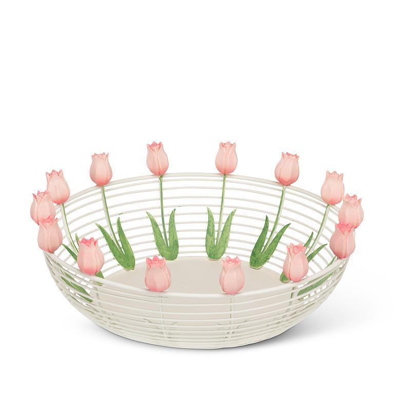 Small Shallow Bowl with Tulip Edge