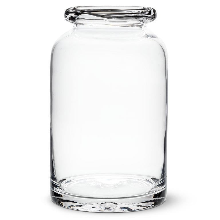 Tall Roll Top Bottle Vase