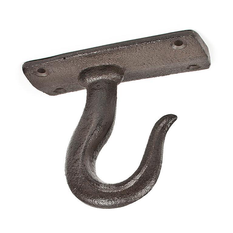 Short Curl Ceiling Hook 3"W