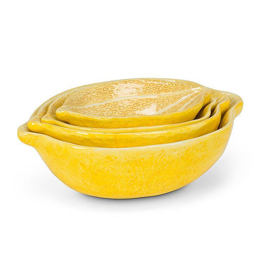 Lemon Nesting Bowl S/4