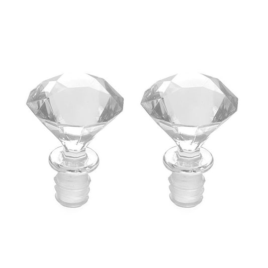 Diamond Bottle Stopper S/2
