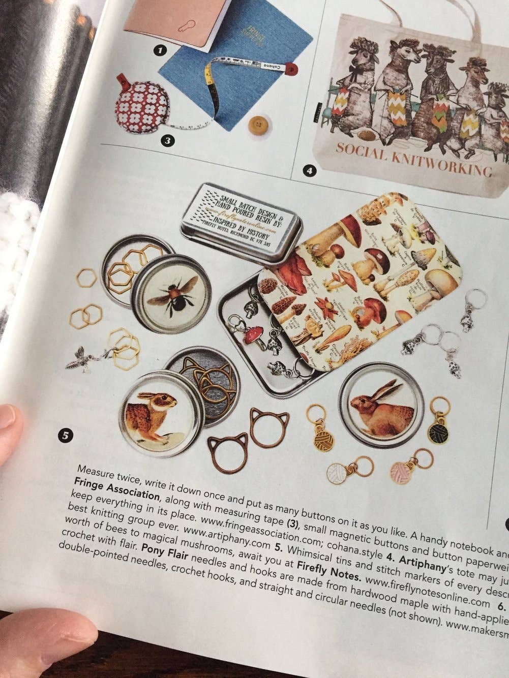 Mushroom Storage Tin: Large