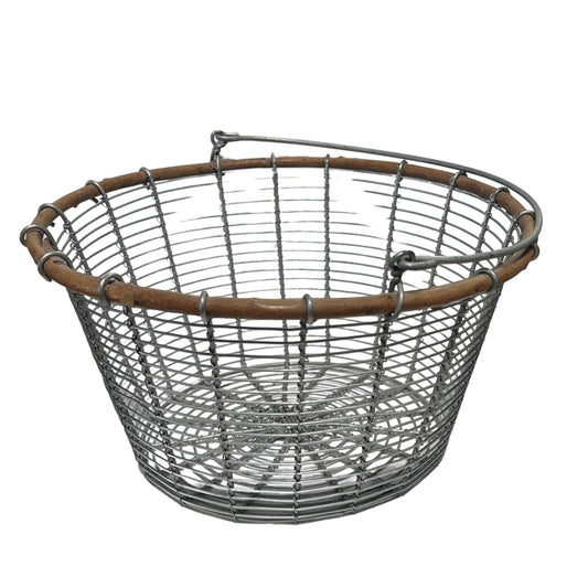 Vintage woven twist basket