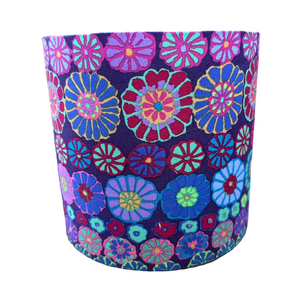 Circles Blue Lampshade 18x17cm
