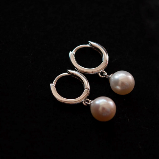 Tiffany Huggies Earrings Silver