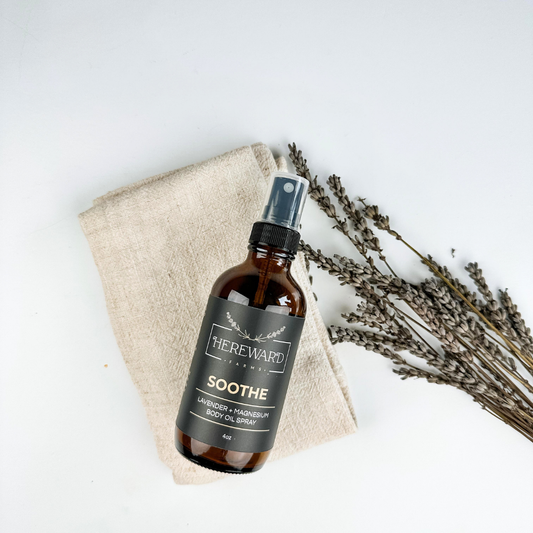 Body Spray Soothe Lavender + Magnesium Body Oil Spray