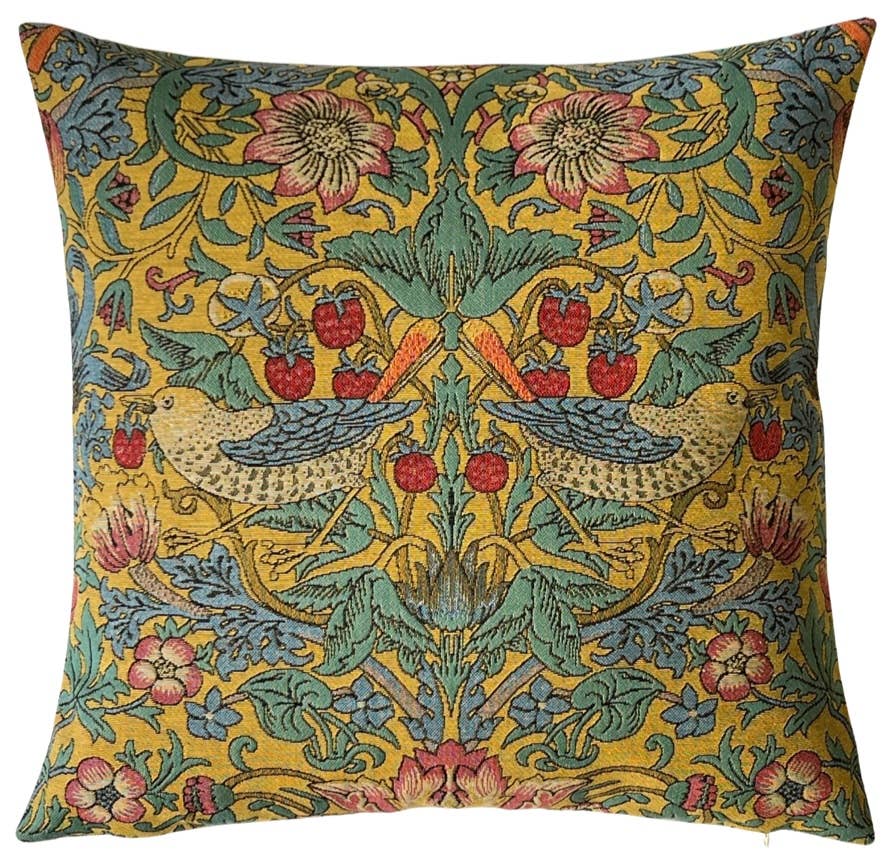 Strawberry Pickers Out yellow 18"