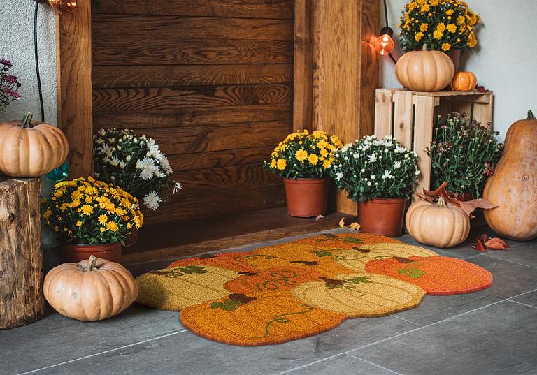 Pumpkins Doormat