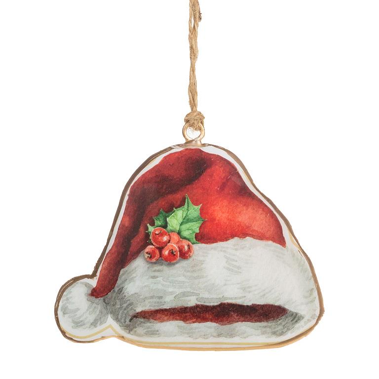 Santa cap ornament