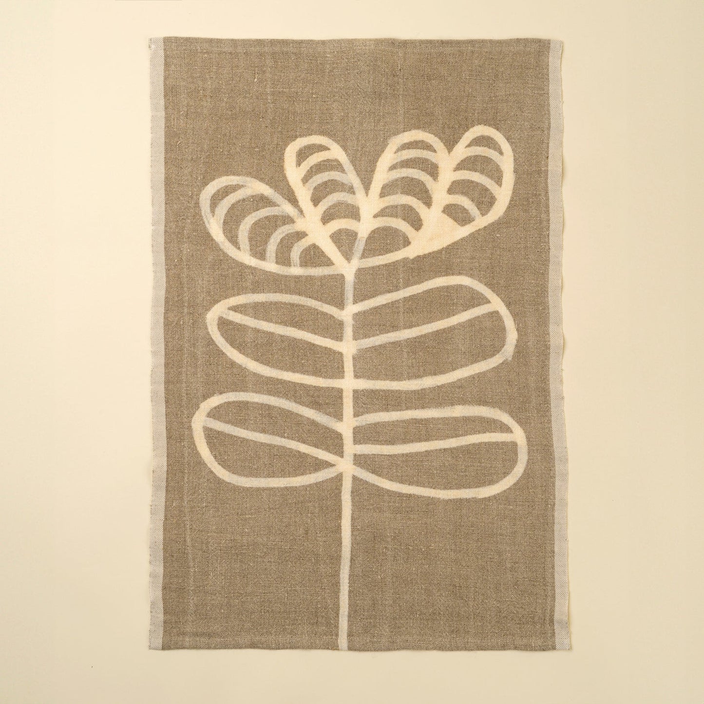 Tulip Selvage Linen Tea Towel 18x28"