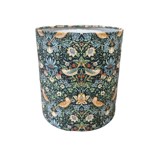Strawberry Thief Green Lampshade 17x18cm