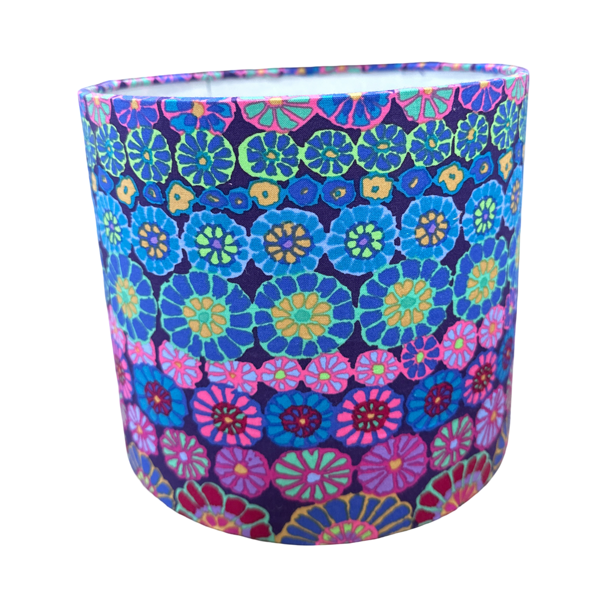 Circles Blue Lampshade 20x18cm
