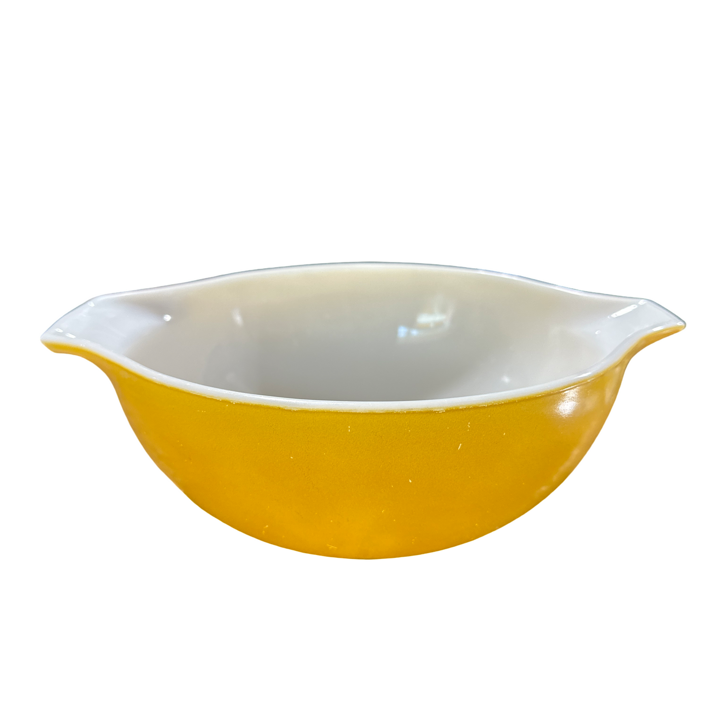 Vintage Pyrex 443 Bright Yellow