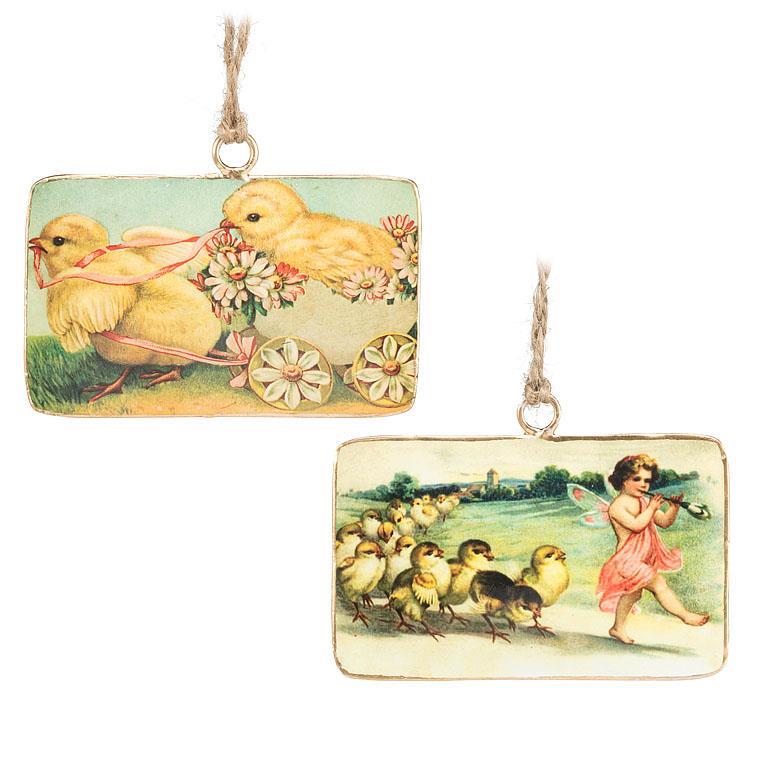 Easter Chicks Ornament