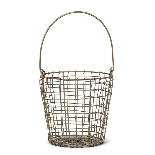 Woven Mesh Basket with Handles