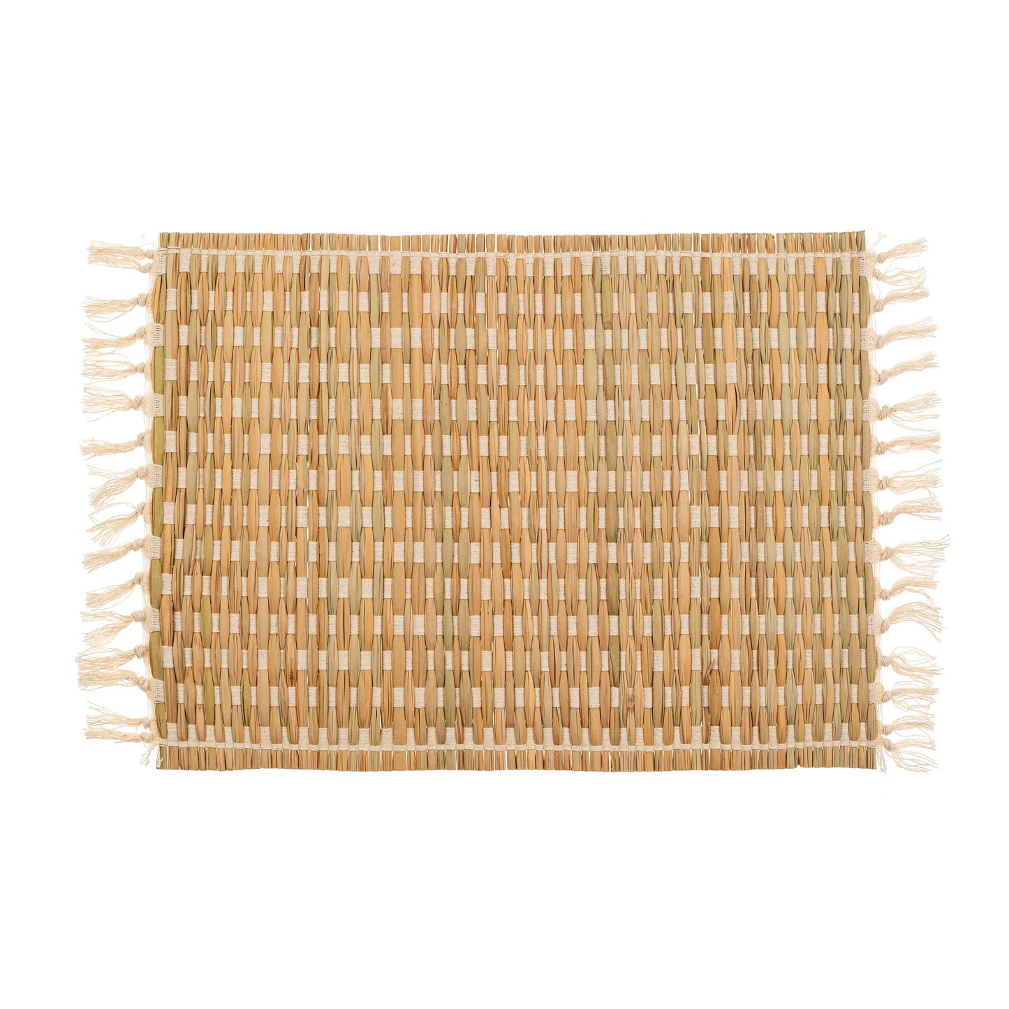 Ives Rivergrass Placemats S/4 White