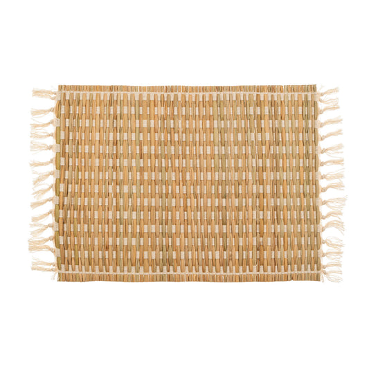 Ives Rivergrass Placemats S/4 White