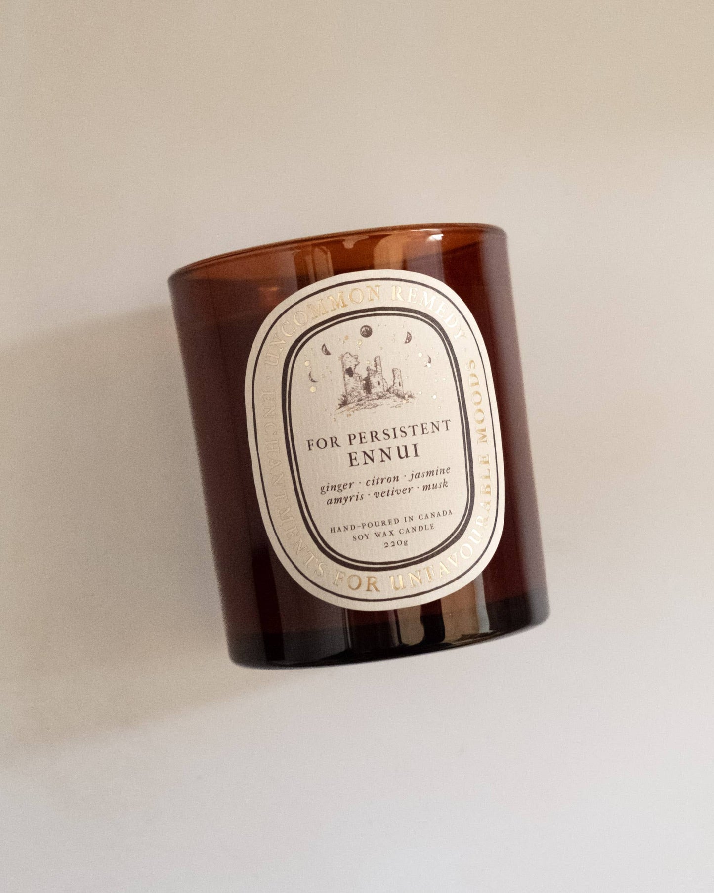 For Persistent Ennui: Soy Candle
