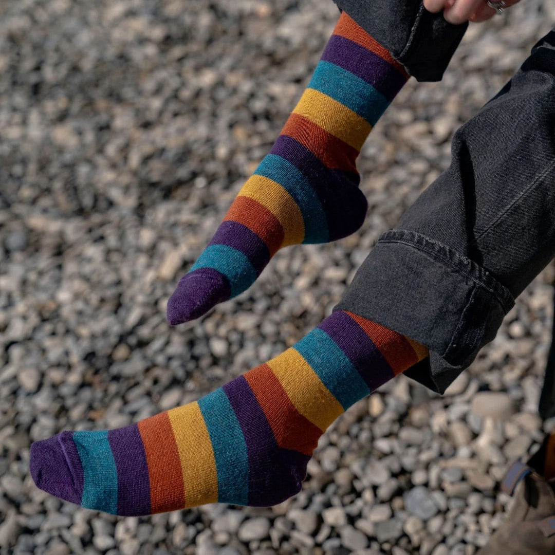 Carnival Skies Alpaca Socks