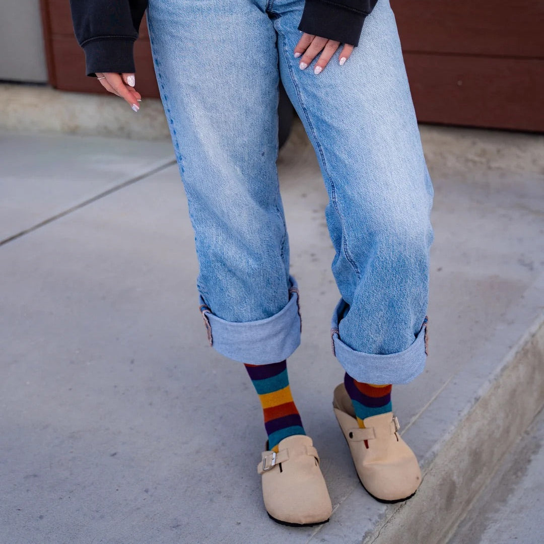 Carnival Skies Alpaca Socks