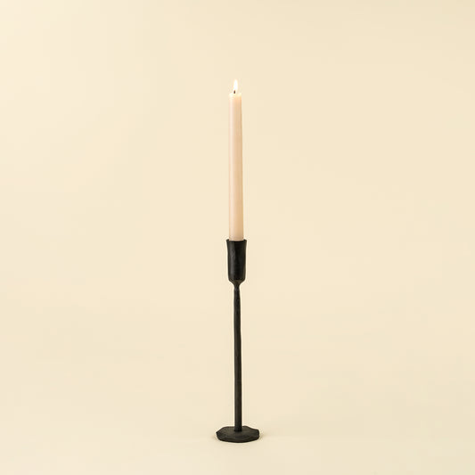 Luna Forged Candlestick M Black