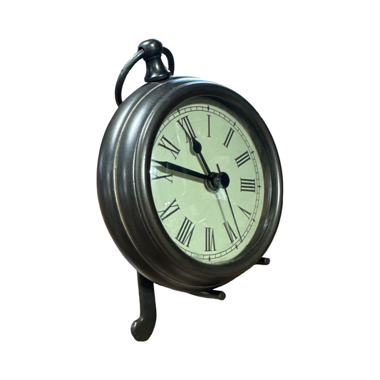 Metal Analog Clock 2/stand