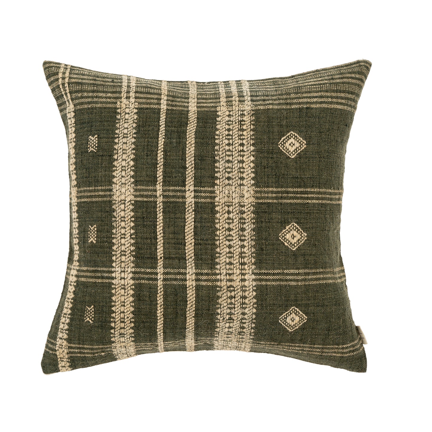 Bhujodi Wool Handloom Pillow Cedar 20x20"