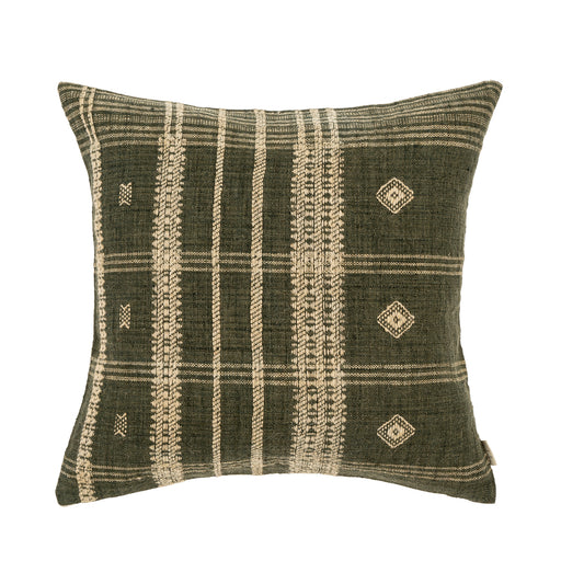 Bhujodi Wool Handloom Pillow Cedar 20x20"