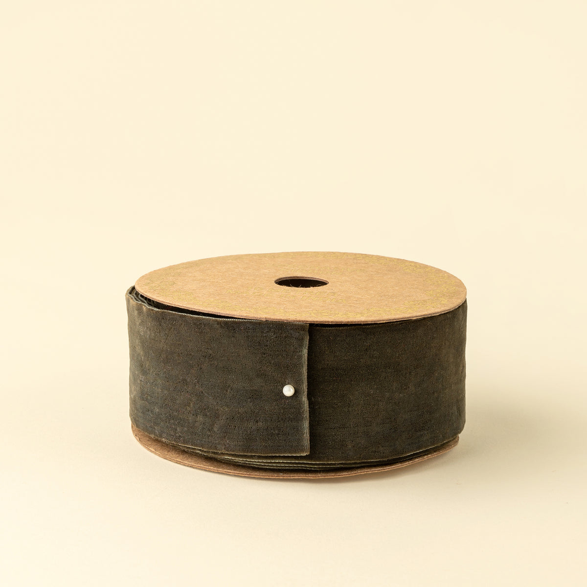 2" Velvet Ribbon on Spool Deep Green