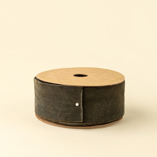2" Velvet Ribbon on Spool Deep Green