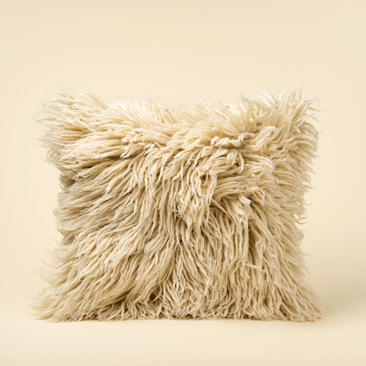 Flokati Pillow 20x20 - Cover with filler