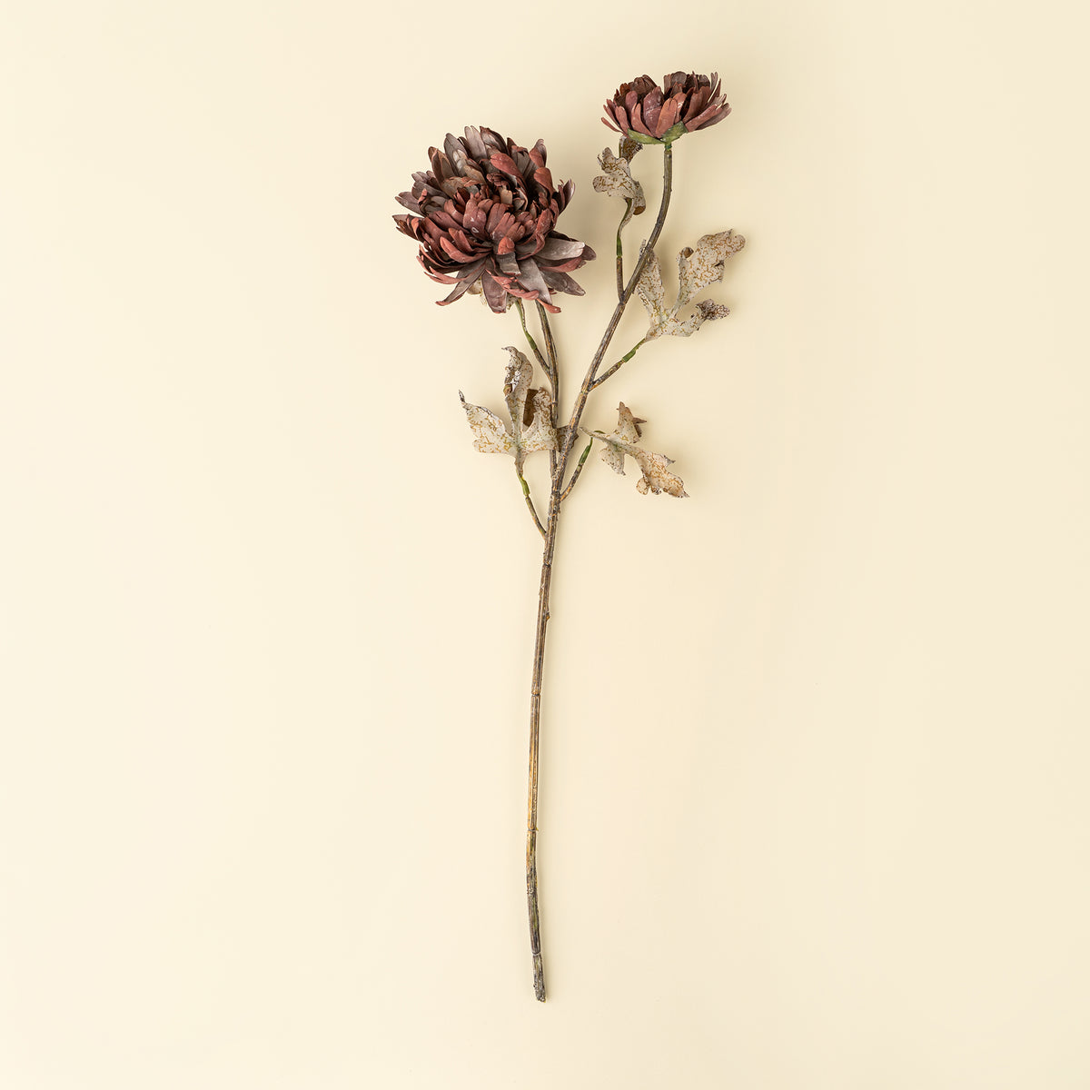 Real Touch Blooming Dahlia Spray, Burgundy