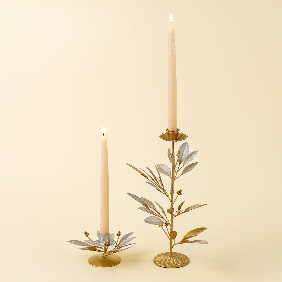 Winter Flora Candle Holder Large