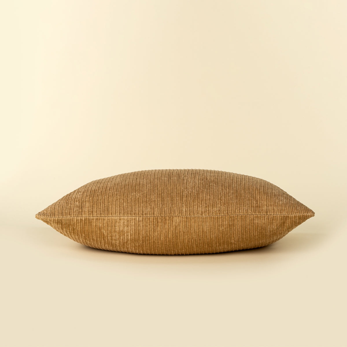 Wide Wale Gold Corduroy Pillow - Cover with filler