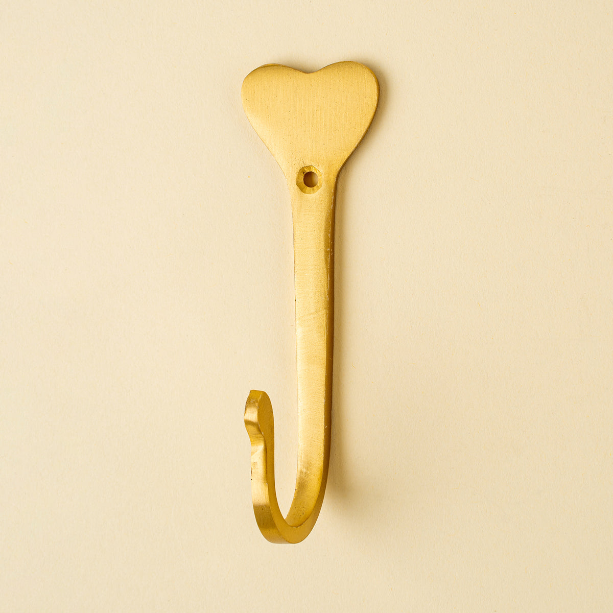 Brass Heart Wall Hook