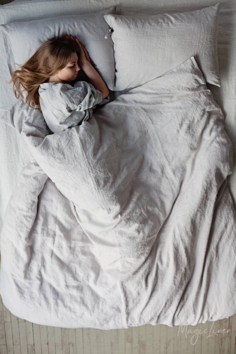 Light Gray Duvet cover Queen