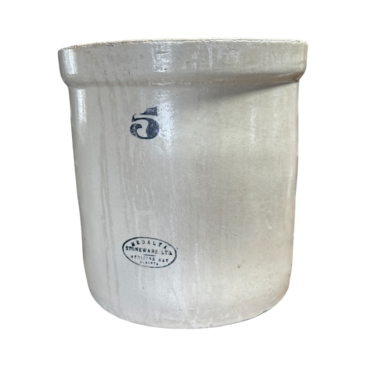 Vintage 5 gallon Medalta crock