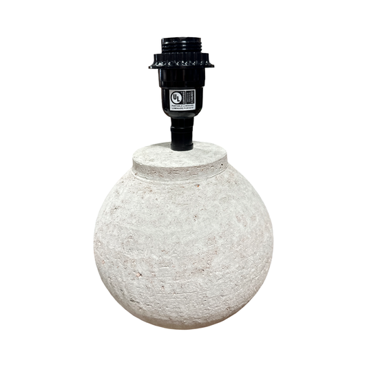 Beige Ceramic Lamp Base