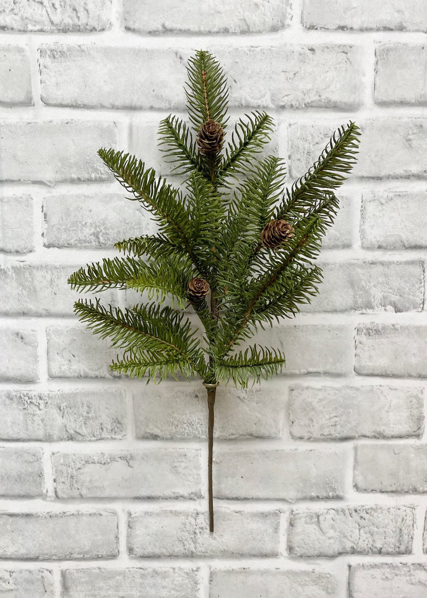 Fresh Touch Balsam Fir Spray w/cones 18"