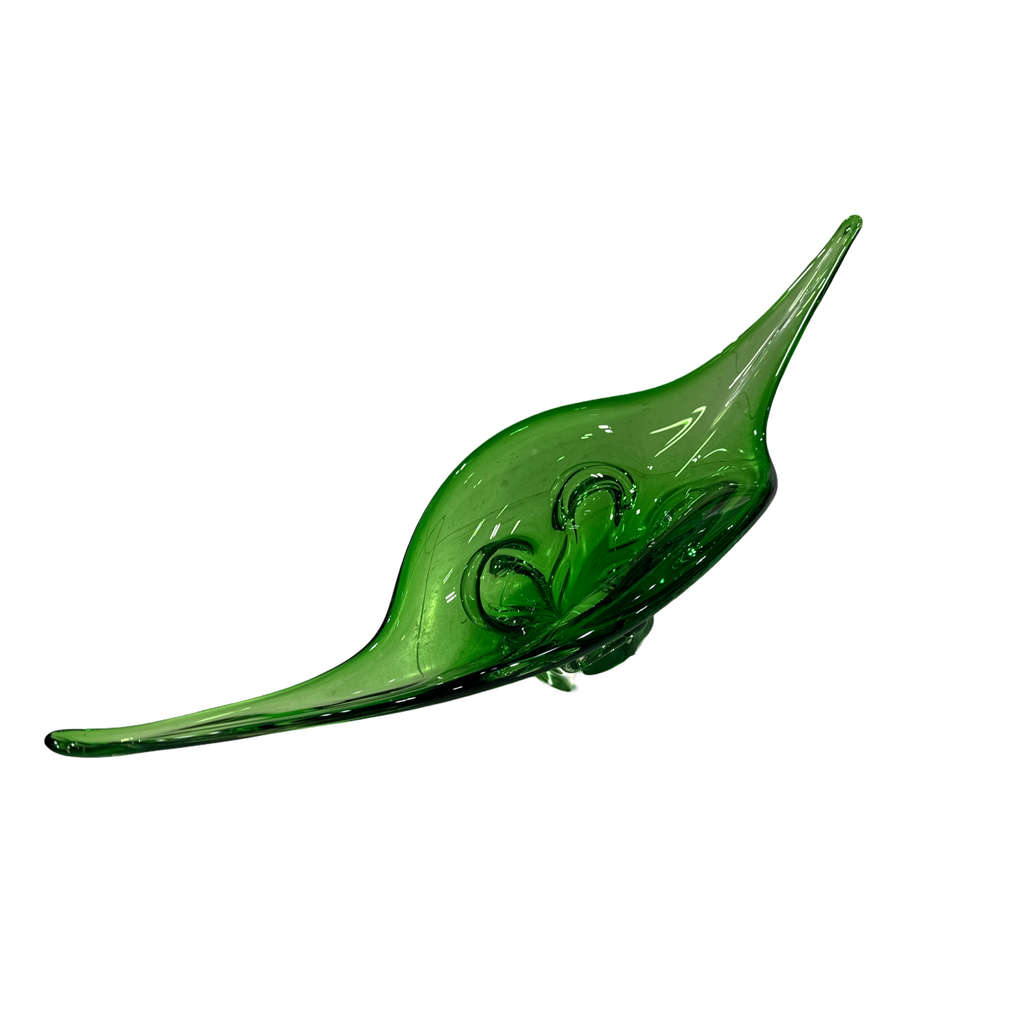 MCM Chalet Glass Bowl Green