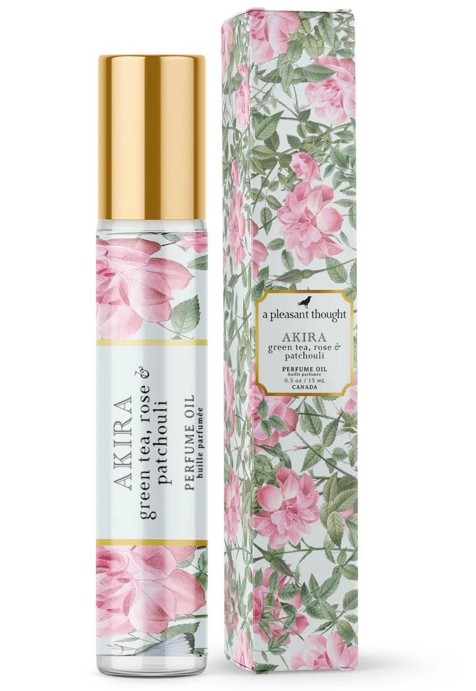 Akira Green Tea, Rose & Patchouli Perfume Oil