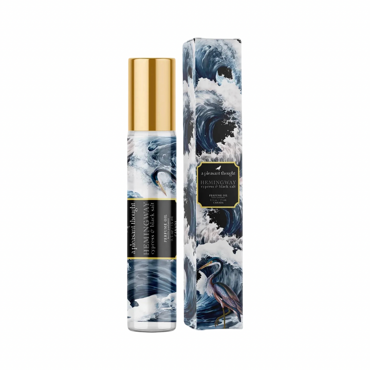 Hemingway Cypress & Black Salt Perfume Oil