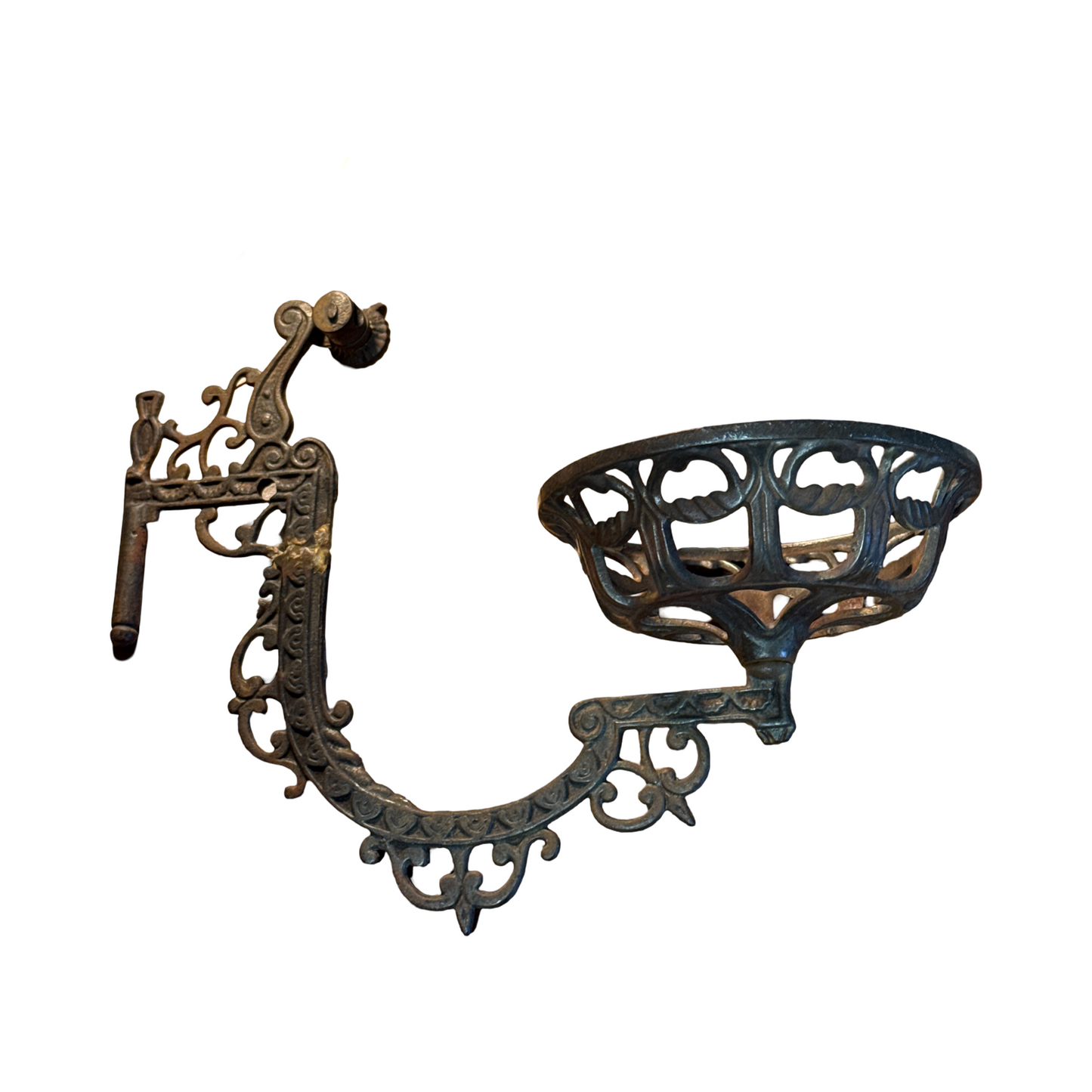 Vintage Oil Lantern Wall Mount