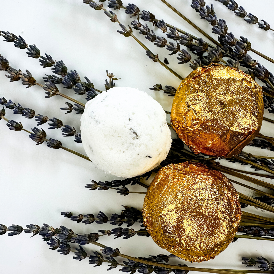 Lavender Bath Bomb Fizzed Bath Truffles