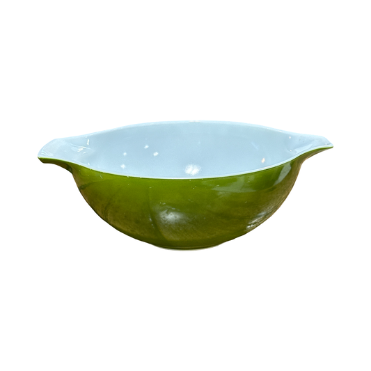 Vintage Pyrex 444 green Cinderella Bowl