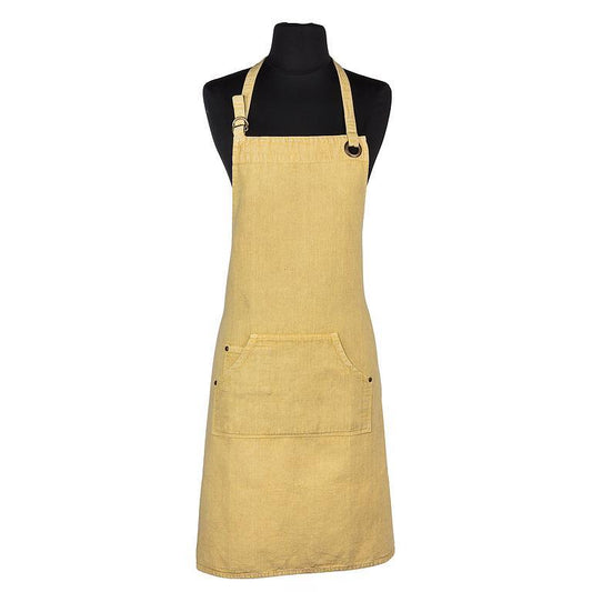 Yellow Apron with Pocket